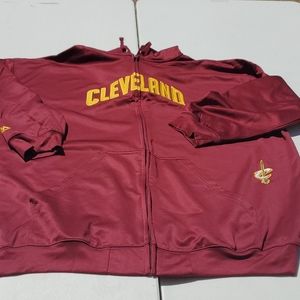 Cleveland cavaliers men's zip up hoodie